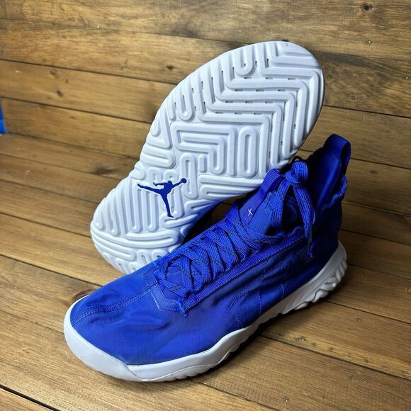 NEW Nike Jordan Proto-React Hyper Royal/Obsidian White Mens Sz 9.5 BV1654-401